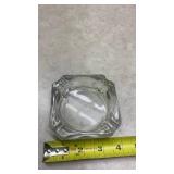 Serendipity Glass Coasters Collection Set and 1 Ash Tray