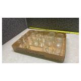 Clear Glass Votive Candle Holders Set