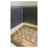 Clear Glass Votive Candle Holders Set