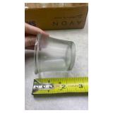 Clear Glass Votive Candle Holders Set