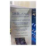 Holiday Time 18ft Blue Crystallized Rope Light - 2 boxes