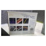 Holiday Time 18ft Blue Crystallized Rope Light - 2 boxes