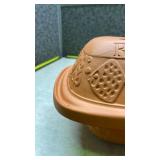Romertopf Clay Baker with Decorative Lid