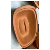 Romertopf Clay Baker with Decorative Lid