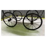 Traditional Woven Wicker Baby Carriage