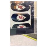 Kansas City Chiefs NFL Team Face Decorations Set