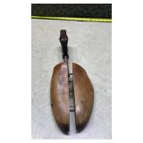Wooden Shoe Stretcher with Brown Handle