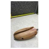 Wooden Shoe Stretcher with Brown Handle