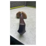 Wooden Shoe Stretcher with Brown Handle