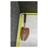 Wooden Shoe Stretcher with Brown Handle