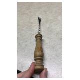 Wooden Handle Twisted Utensil Set