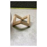 3D Moon Lamp with Wooden Stand