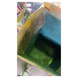 1800s Black Leather Document Portfolio with Buckle Closure