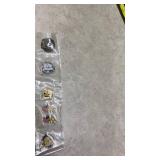 Mixed Commemorative Enamel Pin Collection