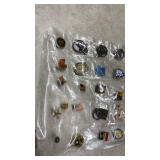 Mixed Commemorative Enamel Pin Collection