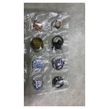 Mixed Commemorative Enamel Pin Collection