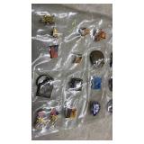 Mixed Commemorative Enamel Pin Collection