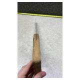 Hand Painted Log Cabin Scene Handsaw