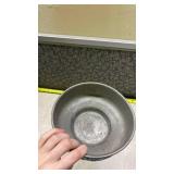 Norwegian Pewter Bowl and Cup Set