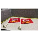 1996 Kansas City Chiefs NFL Car Flags