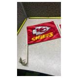 1996 Kansas City Chiefs NFL Car Flags