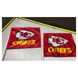 1996 Kansas City Chiefs NFL Car Flags