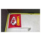1996 Kansas City Chiefs NFL Car Flags