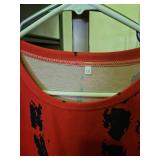 Red 3/4 Sleeve T-Shirt XXL