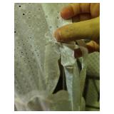 White Eyelet Lace Cotton Summer Dress