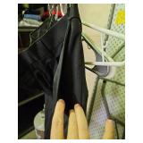 Classic Black Cotton Dress Pants