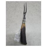 J.A. Henckels German Stag Handle Carving Fork