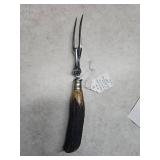 J.A. Henckels German Stag Handle Carving Fork