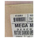 Whole case of Mega Marbles Decor Gems - Red / Green Iridescent Flat: Red / Green - 12 oz #PBC55512 - Aquarium Marbles