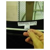 Josephine Chaus Black Velvet Long Sleeve Top XL