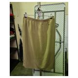 Da-Nite Tan Mini Skirt