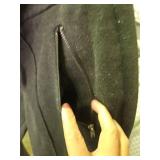 LOFT Black Dress Pants with Zip Details
