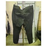 LOFT Black Dress Pants with Zip Details