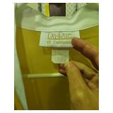 Da-Rue of California Yellow Silk Blouse cover jacket