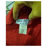 Da-Rue of California Red Dress Short Skirt Size 12
