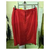 Da-Rue of California Red Dress Short Skirt Size 12