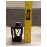 Traditional Black Metal Candle Lantern