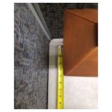 Winter Scene Metal Lantern with Pine Trees