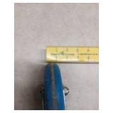 Heavy Duty Blue Rubber Swivel Casters Set