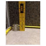 Clear Glass Candle Holders Lot