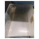 Rubbermaid Keepers 44QT Clear Storage Box