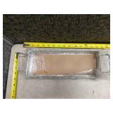 Clear Glass Mason Jars Set with caddy - brand new