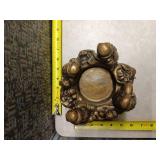 Vintage Santa Claus Candle Holder