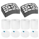 NV752, AZ1002 Filters for Shark Rotator Powered Lift-Away Vacuum NV650, NV650W, NV651, NV652, NV750W, NV751, NV752 NV831, NV835, AX950, AX951, AX952, ZU632, AZ1000W, AZ1002, AZ1002BRN, XFF650 & XHF650