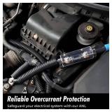 InstallGear - Fuse Block with ANL Fuse Holder and Clear Cover - 2 Pack, 300Amp Fuses for Secure Circuit Protection - Universal Fuse Box for 0-10 Gauge Terminals, Automotive Applications