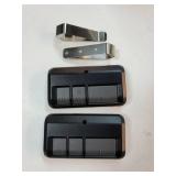 2Pack 953EV/EVC 953ESTD Universal Chamberlain Garage Door Opener Remote, 3-Year-Warranty - Retail: $12